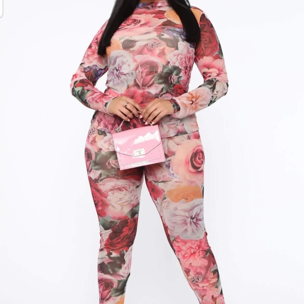 Blooming Mami Mesh Set - Pink/Combo